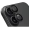 Obal:Me Apple iPhone 16/ 16 Plus tempered glass kamera védő üvegfólia, fekete