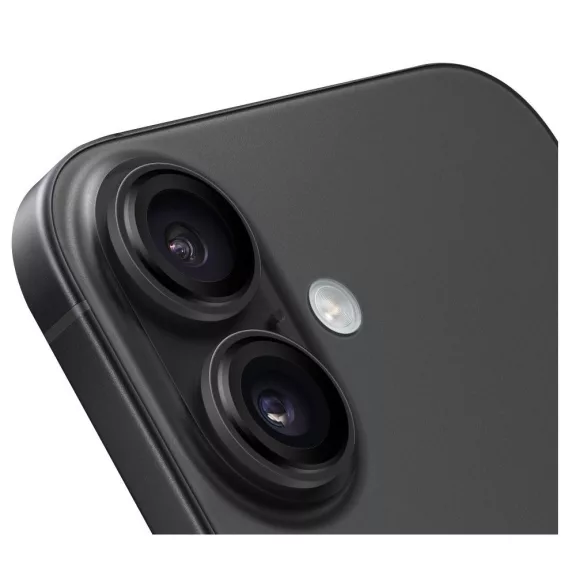 Obal:Me Apple iPhone 16/ 16 Plus tempered glass kamera védő üvegfólia, fekete