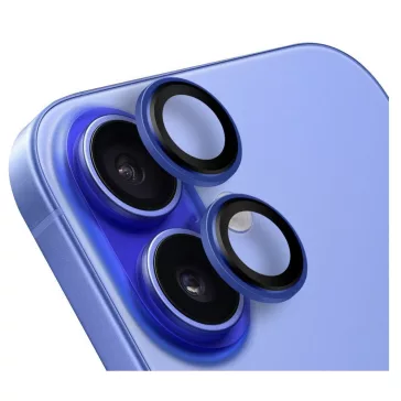   Obal:Me Apple iPhone 16/ 16 Plus tempered glass kamera védő üvegfólia, ultramarine