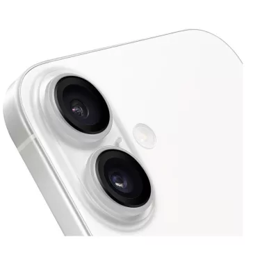   Obal:Me Apple iPhone 16/ 16 Plus tempered glass kamera védő üvegfólia, fehér