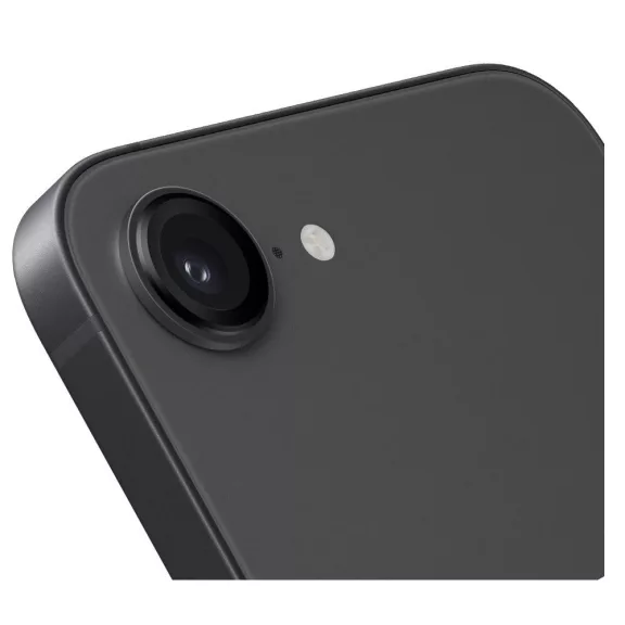 Obal:Me Apple iPhone 17E / 16E tempered glass kamera védő üvegfólia, fekete