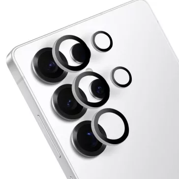   Obal:Me Samsung Galaxy S25 Ultra tempered glass kamera védő üvegfólia, titanium whitesilver