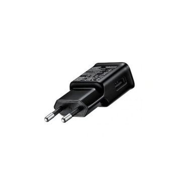   Samsung EP-TA200EBE kompatibilis hálózati töltő adapter USB-A, fekete (csomagolás nélkül)