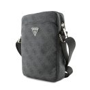 Guess PU 4G Triangle Logo Bag kis táska, 8", fekete