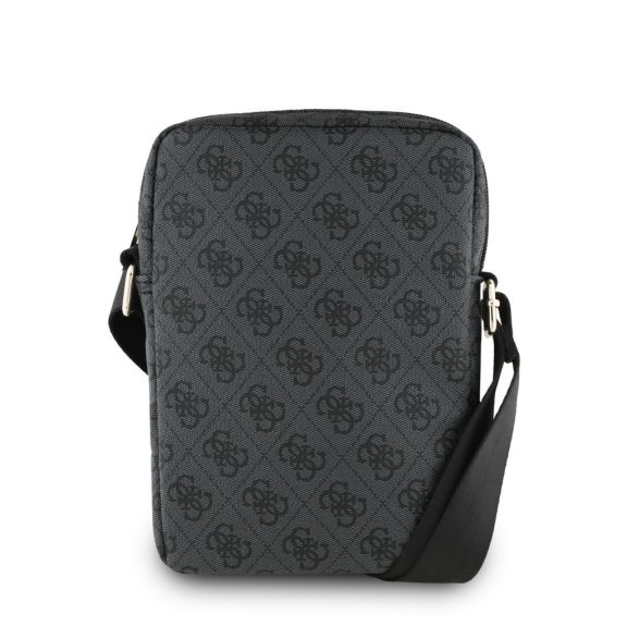 Guess PU 4G Triangle Logo Bag kis táska, 8", fekete