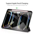 Dux Ducis Domo  iPad Pro 11 (2024 / 2025) kihajtható tok pencil tartóval, fekete