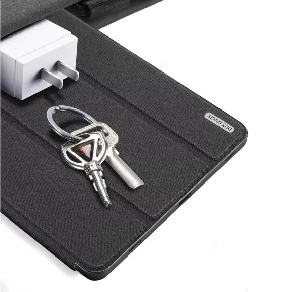 Dux Ducis Domo Samsung Tab S9 kihajtható tok pencil tartóval, fekete