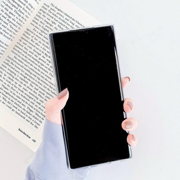 Apple iPhone XS Max, Szilikon tok, sokszöges márvány minta, Wooze Geometric Marble, színes/fekete