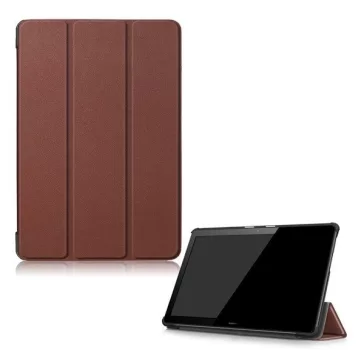   Samsung Galaxy Tab S8 Ultra 14.6 SM-X900 / X906, mappa tok, Trifold, barna
