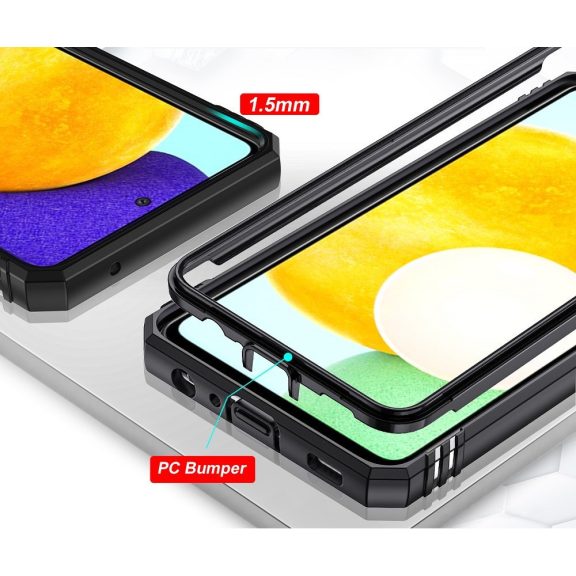 Apple iPhone XS Max, Műanyag hátlap védőtok és előlapi keret, szilikon belső, közepesen ütésálló, kamera védelem, telefontartó gyűrű, Wooze Military Armor, piros/rózsaszín