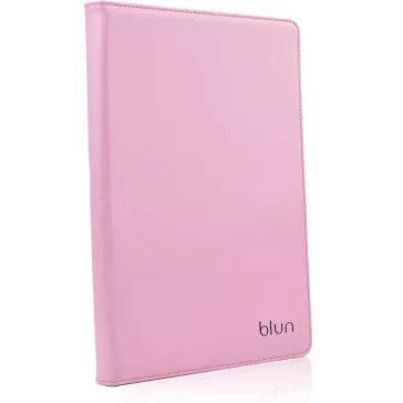   Univerzális TabletPC tok, mappa tok, 10", stand, Blun, rózsaszín