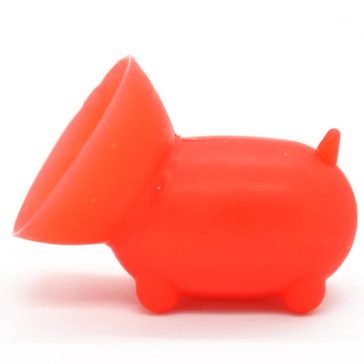   Univerzális asztali tartó, kitámasztó, telefonra tapasztható, piros