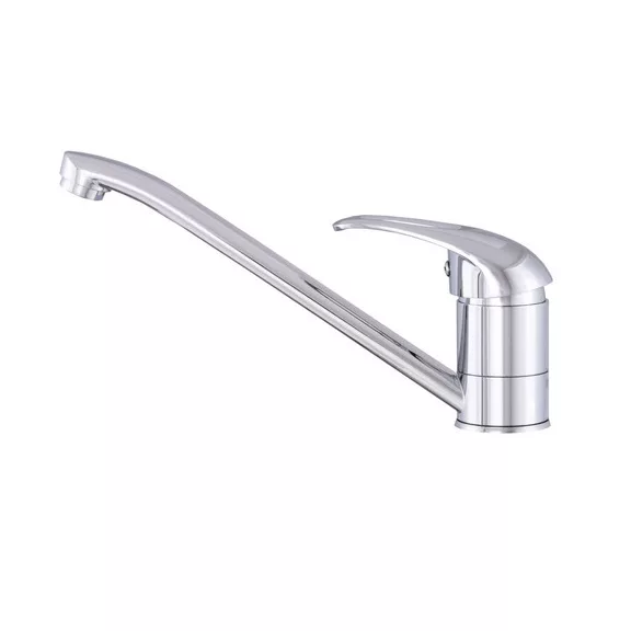 Luna Flex 1D 90 Inox Mosogató és Gamma Alfa Konyhai Csaptelep Szett