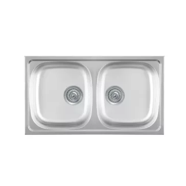 Luna Flex 2D 90 Kétmedencés Inox Mosogató