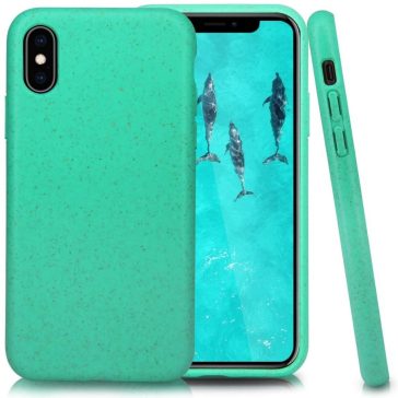   Apple iPhone 14 Plus, Bioplasztik tok, környezetbarát, Wooze Bio, zöld