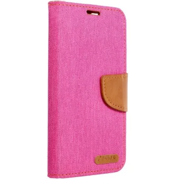   Samsung Galaxy A54 5G SM-A546B, Oldalra nyíló tok, stand, Canvas Book, rózsaszín
