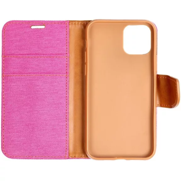 Samsung Galaxy A54 5G SM-A546B, Oldalra nyíló tok, stand, Canvas Book, rózsaszín