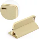 Samsung Galaxy A34 5G SM-A346B, Oldalra nyíló tok, stand, Luna Book, arany