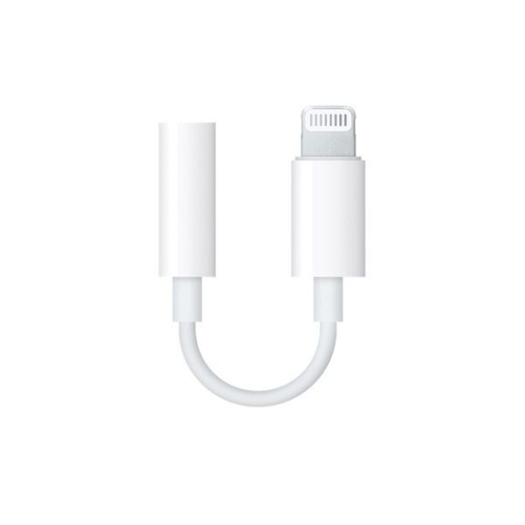 Apple Lightning-adapter 3,5 mm-es fejhallgató jack csatlakozóhoz, MMX62ZM/A