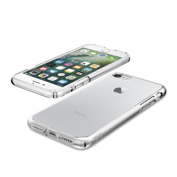 Spigen Ultra Hybrid Apple iPhone SE 2022 / 2020 / 8 / 7 tok, Crystal Clear, átlátszó