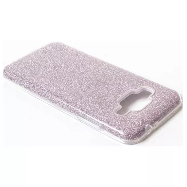   Samsung Galaxy A54 5G SM-A546B, Szilikon tok, csillogó, Forcell Shining, vörösarany