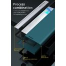 Xiaomi Redmi K60 / K60 Pro / Poco F5 Pro, Oldalra nyíló tok, stand, Wooze Silver Line, piros