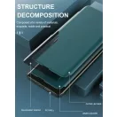 Apple iPhone 15 Pro, Oldalra nyíló tok, stand, Wooze FashionBook, zöld