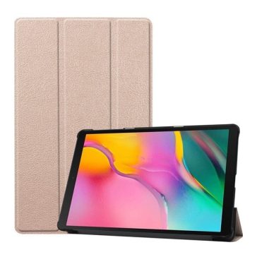   Samsung Galaxy Tab S9 Plus 12.4 / Tab S10 Plus 12.4 SM-X810 / X816B / X820 / X826B, mappa tok, Trifold, arany