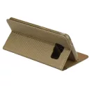 Magnet Samsung Galaxy J5 (2016) mágneses flip tok, arany