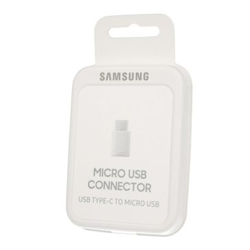   Samsung EE-GN930BWE USB-C - microUSB-A adapter, fehér, gyári