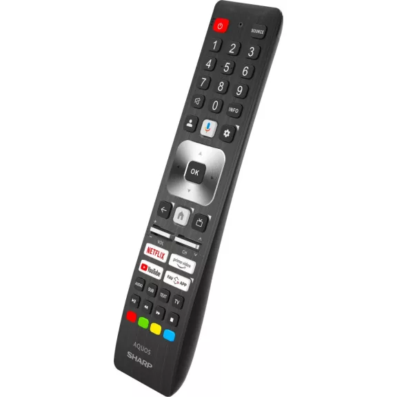 SHARP 55HR7265E UHD 4k QLED Google TV + CP-AWS0101 AQUOS mélynyomó
