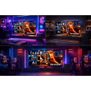 SHARP 55HR7265E UHD 4k QLED Google TV + CP-AWS0101 AQUOS mélynyomó