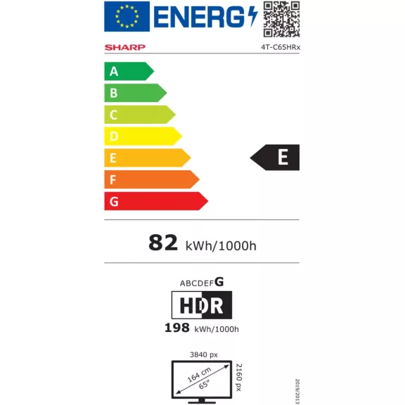 SHARP 65HR7265E UHD 4K 144Hz QLED Google TV + CP-AWS0101 AQUOS mélynyomó