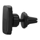 Spigen Kuel H12 mágneses forgatható univerzális autós tartó szellőzőrácsba, fekete