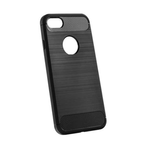 Forcell Carbon hátlap tok Huawei P Smart (2019), fekete