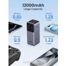 Ugreen 35526B Powerbank USB-A + Type-C 12000 mAh 100 W - Ezüst