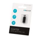 Adapter, USB Type-C - microUSB átalakító, Forever, fekete