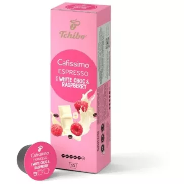 TCHIBO Cafissimo ESP White Choc Raspberry 10 db kapszula