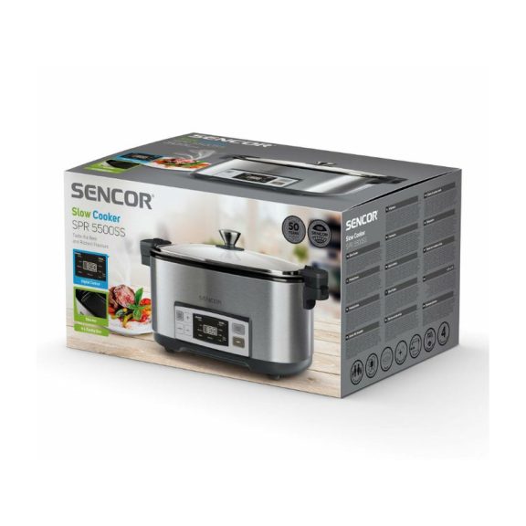 Sencor SPR5500SS Lassan főző készülék