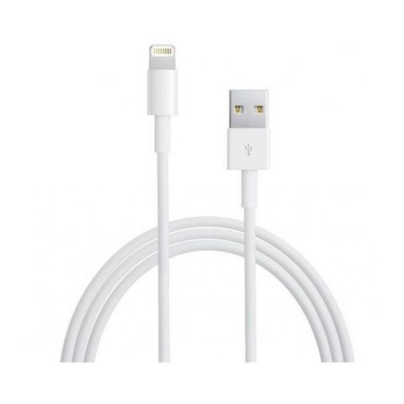 Apple USB / Lightning töltő- és adatkábel 1m, fehér MXLY2ZM/A Retail dobozos