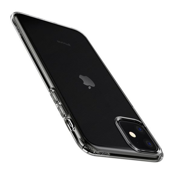 Spigen Liquid Crystal Apple iPhone 11 tok, Crystal Clear, átlátszó