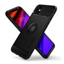 Spigen Rugged Armor Apple iPhone 11 tok, Matte Black, fekete