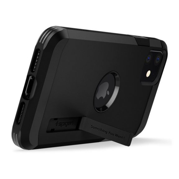 Spigen Tough Armor Apple iPhone 11 tok, Black, fekete