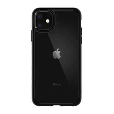 Spigen Ultra Hybrid Apple iPhone 11 tok, Matte Black, fekete