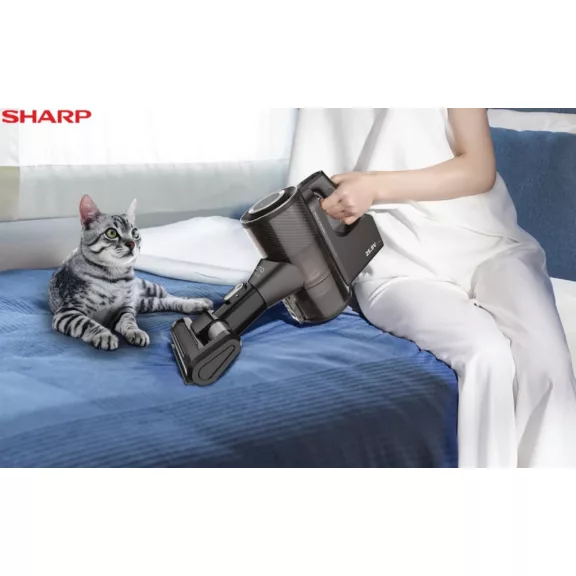 Sharp SA-VP5521BS Animal – prémium vezeték nélküli állóporszívó háziállatokhoz Sharp SA-VP5521BS Animal – prémium vezeték nélküli állóporszívó háziállatokhoz
