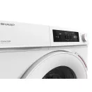 SHARP ES-NFA612DWB-EE Elöltöltős keskeny mosógép