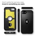 Spigen Tough Armor Apple iPhone SE 2022 / 2020 tok, Black, fekete
