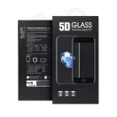 Xiaomi Redmi Note 8, 5D Full Glue hajlított tempered glass kijelzővédő üvegfólia, fekete