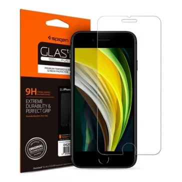   Spigen Glas.tR SLIM HD Apple iPhone SE 2022 / 2020 / 8 / 7 Tempered kijelzővédő fólia
