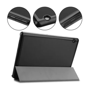   Tactical Tri Fold Apple iPad 10.2 2019/2020/2021 flip tok, fekete
